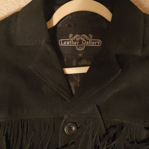 Genuine hand stitched leather jacket - Picture 3 of 3